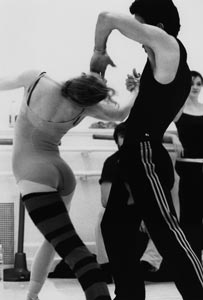Dummy Run – Douglas Lee; Sebastian Galtier und Alicia Amatriain, Stuttgarter Ballett, 2007, © Marcia Breuer