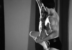 Grosse Fuge – Hans van Manen; Diana Martinez und Douglas Lee, Stuttgarter Ballett, 2003, © Marcia Breuer