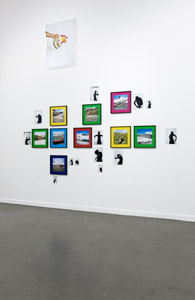 Marcia Breuer, Ein Ding will Weile haben (A,B und C), Ausstellungsansicht, 2017